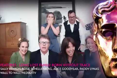 Baftas hit by technical blunder as Davina McCall’s emotional acceptance speech is dogged by sound..
