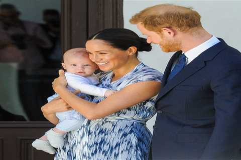 Moment Meghan Markle says Prince Harry and Archie ‘make my heart go pump-pump’ in audio version of..