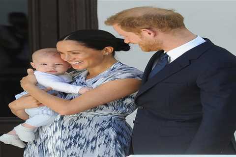 Archie is ‘very happy’ to have little sister Lilibet Diana, Meghan Markle and Prince Harry..