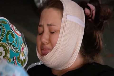 Teen Mom Jade Cline cries in ‘excruciating pain’ after troubled mom doesn’t bring her meds..