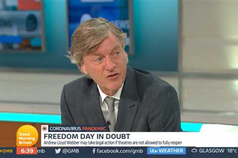 Richard Madeley admits he’s ‘fed up’ with government advice as he reveals he and Judy are going on..