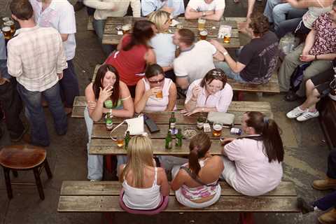 Boozing fell in every European country during lockdown but it boomed in Britain