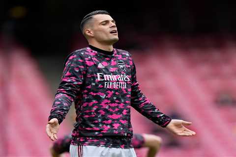 Arsenal star Granit Xhaka closing in on £17m Roma transfer to add to Mikel Arteta’s kitty and link..