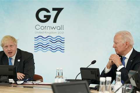 Boris Johnson urges G7 leaders to build a ‘more gender neutral, more feminine’ world