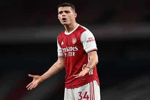 Granit Xhaka takes parting shot at Arsenal before £17m Roma transfer as he says ‘you are only as..