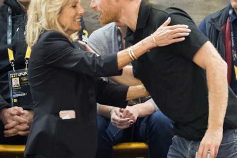 Inside Prince Harry’s close friendship with Jill Biden – as President Joe jokes they ‘spend too..