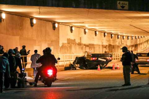Princess Diana’s death crash recreated by shameless filmmakers for Harry and Meghan ‘escaping the..