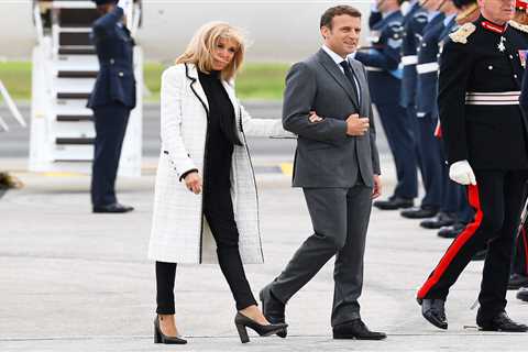 Emmanuel Macron and EU leaders arrive in Cornwall for G7 amid ‘sausage war’ Brexit row with Boris..