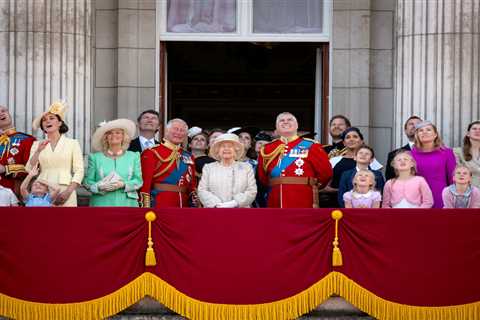 What time is the RAF flypast for Trooping the Colour?