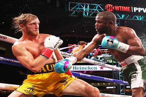 Floyd Mayweather offers Jake Paul ‘a real fight’ but warns YouTuber will have to come down TWO..