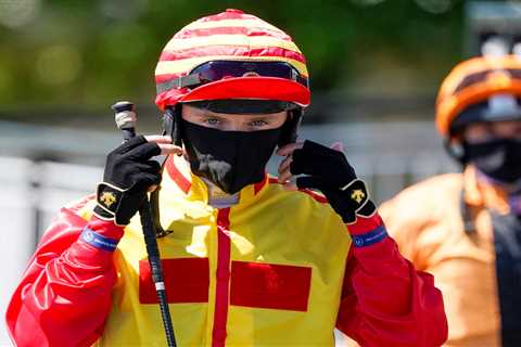 Jockey Phil Dennis reveals his lung is ‘slowly collapsing’ after fall as he lies in hospital 200..