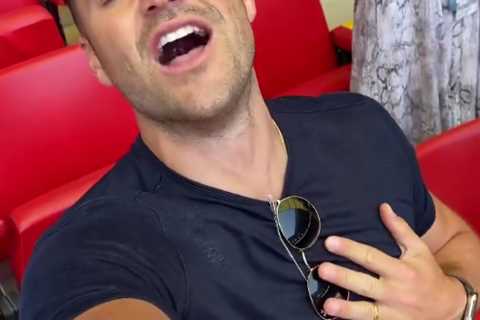 Mark Wright belts out National Anthem at Wembley before celebrating England victory roaring ‘It’s..