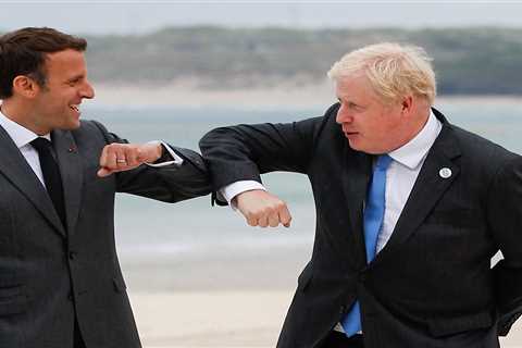 Boris Johnson teased Emmanuel Macron at G7 about France’s dire record winning battles against the..