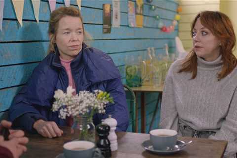 Motherland stars Diane Morgan and Anna Maxwell Martin desperately tried to avoid filming scenes..