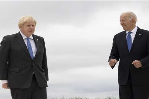 Boris Johnson at odds with Joe Biden over whether Covid leaked from Wuhan lab