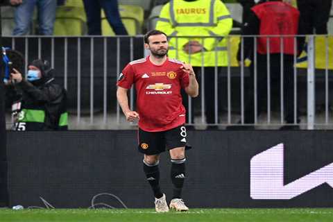 Juan Mata will have to take £70,000-a-week pay cut to remain at Man Utd with contract running out..