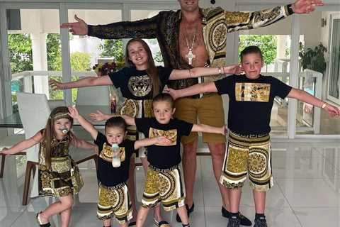 Tyson and Paris Fury plan to have 11 kids as boxer jokes about fielding entire football team at..