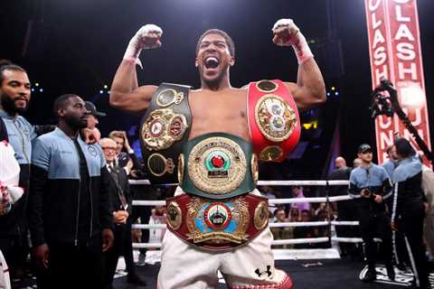 Anthony Joshua and Oleksandr Usyk have rematch for September world title showdown… but only if..
