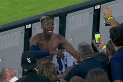 France star Paul Pogba may have breached Uefa’s Euro 2020 coronavirus rules by going into stands to ..