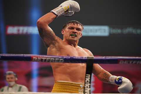 Oleksandr Usyk backed to permanently scupper Anthony Joshua vs Tyson Fury by pulling off shock win..
