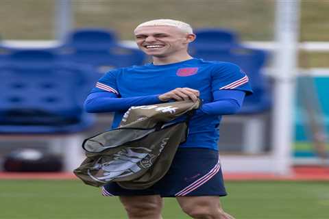 Phil Foden dyes hair bleach blonde again in another nod to England hero Paul Gascoigne as Scotland..