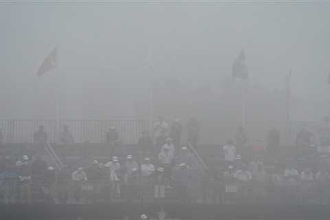 US Open chaos as fog and bad weather push tee-times back by 90 minutes at Torrey Pines