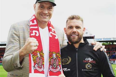 Tyson Fury urges close friend Billy Joe Saunders to return to boxing as retiring on defeat could..