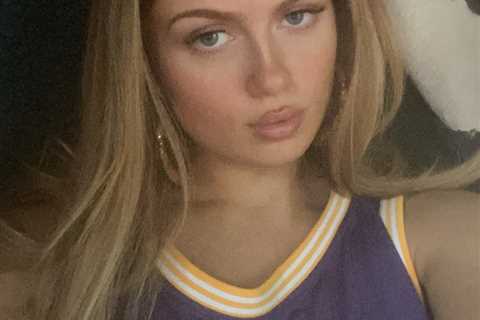 EastEnders’ Maisie Smith pouts for sultry selfie as her character Tiffany Butcher gets huge lip..