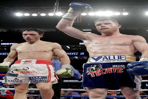 Julio Cesar Chavez Jr claims Canelo Alvarez NEVER hurt him in first fight as Mexican demands..