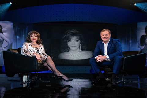 Joans Collins tells Piers Morgan she had an abortion at 26 because ‘it would’ve ruined her life’