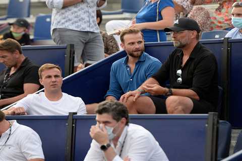 Mario Gotze spotted with Jurgen Klopp at Mallorca Open after confirming ex-Dortmund boss wanted him ..