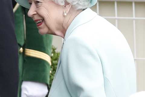 The Queen arrives at Royal Ascot in stunning mint green outfit for the first time without beloved..