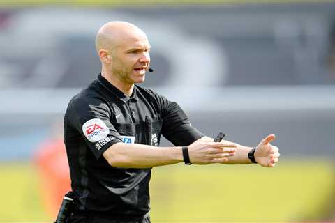 Who is Portugal vs Germany referee Anthony Taylor, and has he been to the Euros before?