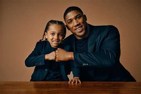 Anthony Joshua and son JJ, 5, look dapper as boxer posts cute Father’s Day picture and says ‘I’ve..