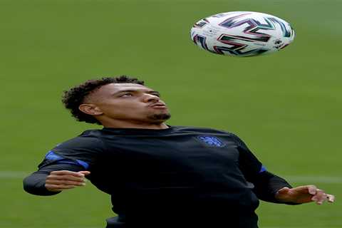 Fans fly banner over Holland training session demanding De Boer plays Arsenal reject Donyell Malen..