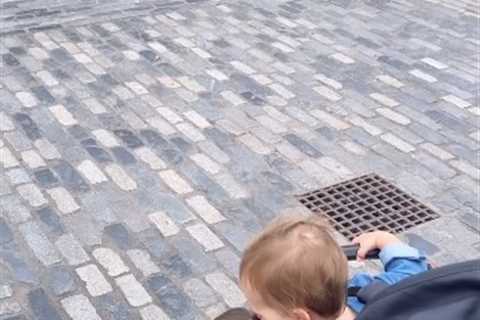 Ryan Thomas’ daughter Scarlett, 12, kisses baby brother Roman in adorable video shared by Lucy..
