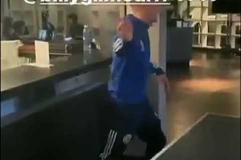 Andy Robertson DELETES video of him and Billy Gilmour playing table tennis after Scotland star’s..