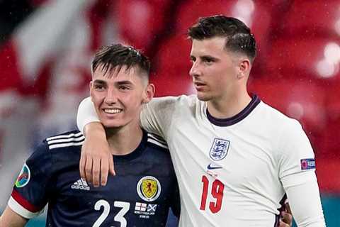 England plans in chaos as Billy Gilmour catches Covid after Scotland star hugged Chelsea pals at..