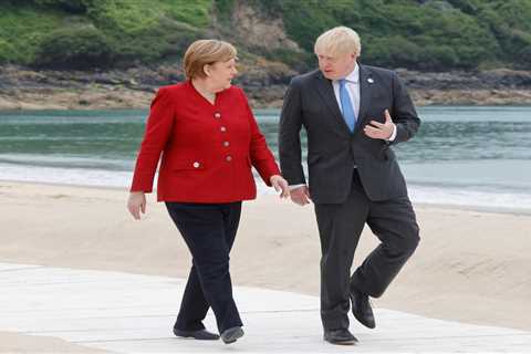 Boris Johnson accused of letting Germans steal a march in the sunbed wars as double-jabbed Brits..
