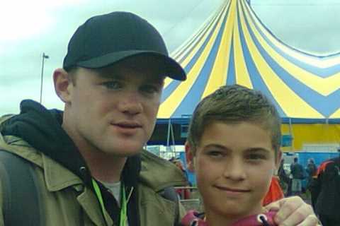 Love Island’s Jake Cornish looks unrecognisable in throwback snap with footballer Wayne Rooney