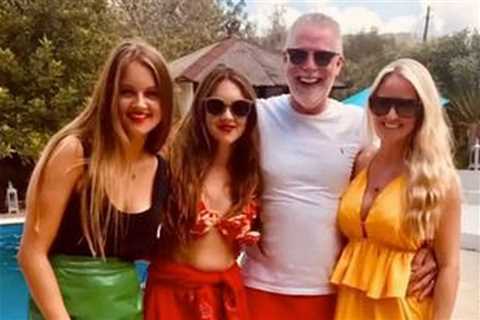EastEnders’ Lacey Turner posts rare snap of soap star sisters as they all pose with her dad