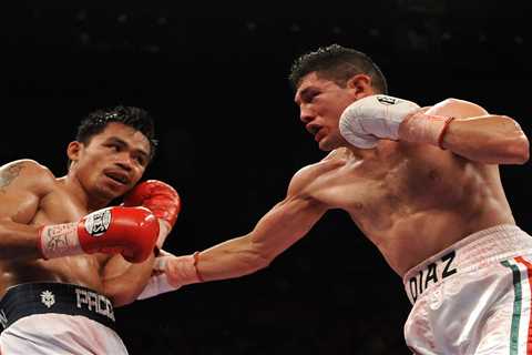 Manny Pacquiao ‘out-boxed the s*** out of me’ in 2008 WBC lightweight title clash admits David Diaz
