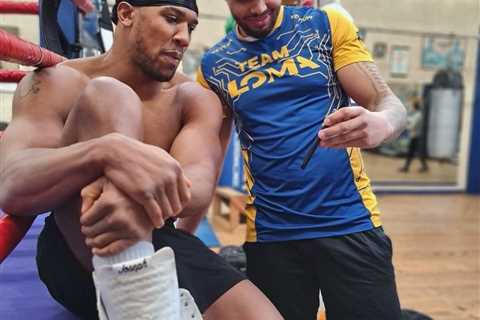 Anthony Joshua backed to KO Oleksandr Usyk in three rounds by sparring partner as power will be..