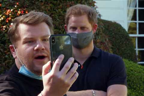 Prince Harry ‘wanted to be on James Corden’s show for YEARS – and contacted host to ask to be on it’