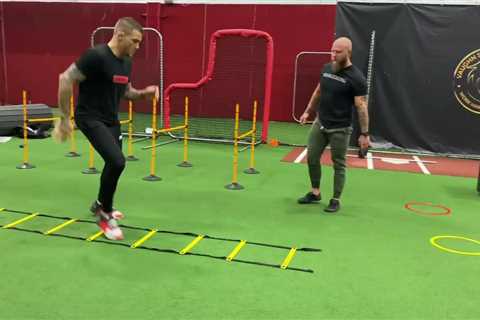 Watch Dustin Poirier’s impressive boxing and agility training as UFC star enters last stage of..