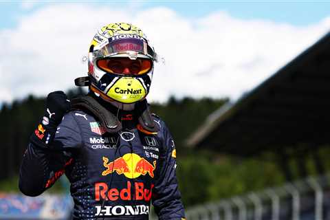 Verstappen on pole for Styrian GP with Hamilton promoted to second on grid after Bottas penalty