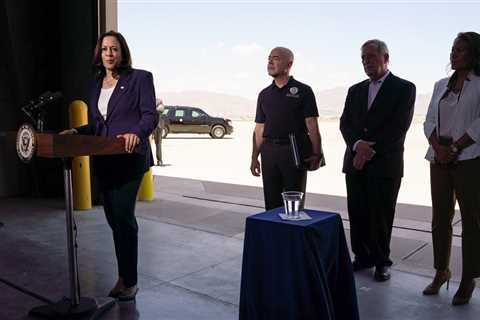 Touring the Border, Harris Asked Questions, and Had Few Answers