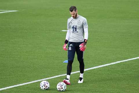 Man Utd star David de Gea ‘among Spain Euro 2020 players practising penalties’ after Europa League..