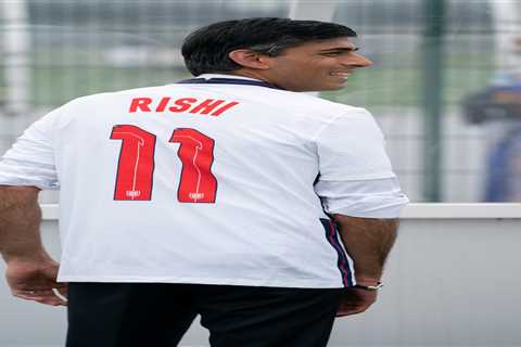 Rishi Sunak says we’re still in extra time but close to the final whistle on lockdown