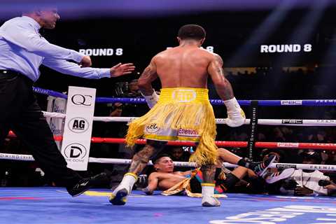 Floyd Mayweather masterminds Gervonta Davis’ win over Mario Barrios to keep up brutal KO record..